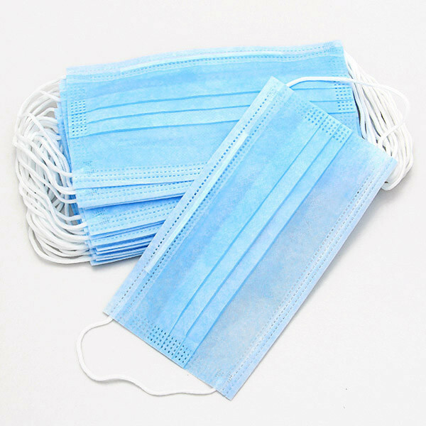 2000PCS Disposable 3-Ply Earloop Face Mask for Medical Dental Beauty Hair Salon