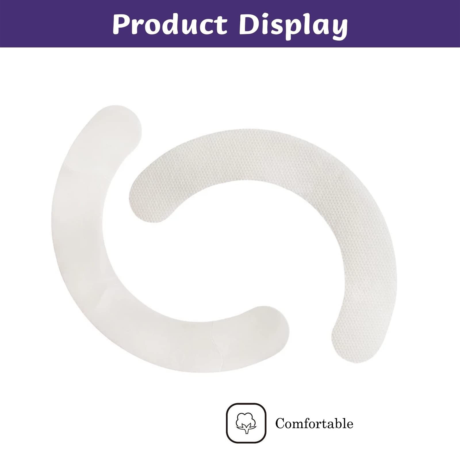 XIMYWRD Ostomy Barrier Strips, Elastic Skin Strips Non-woven Fabric