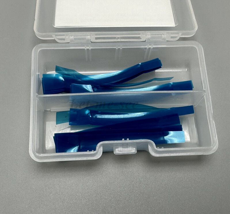 Dental Transparent Anterior Polyester Strip Blue Thickness 0.05mm Dental Materia