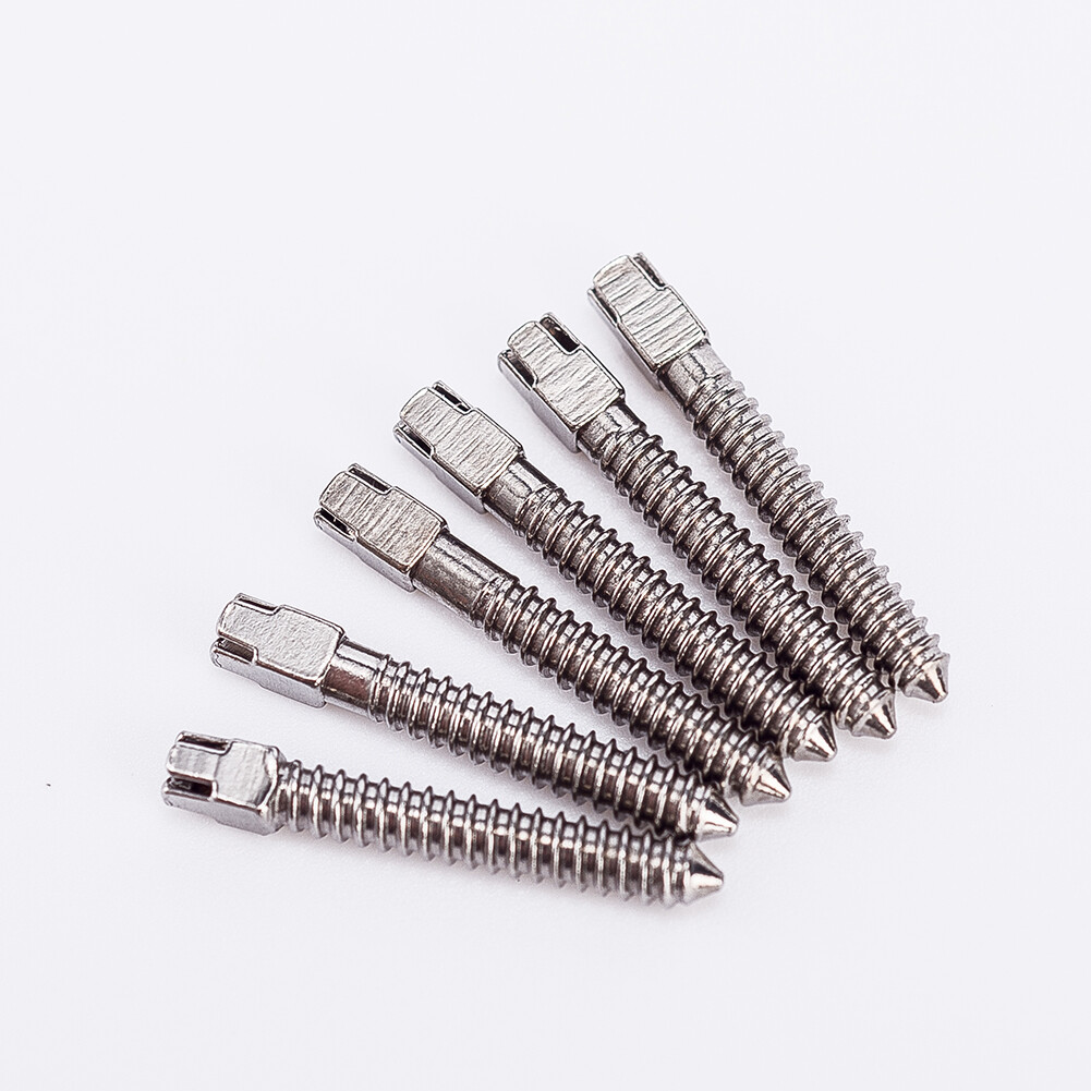 240pcs/kit Dental Screw Post Completed Kit Silver/Gold Plated Endo Conical Pins
