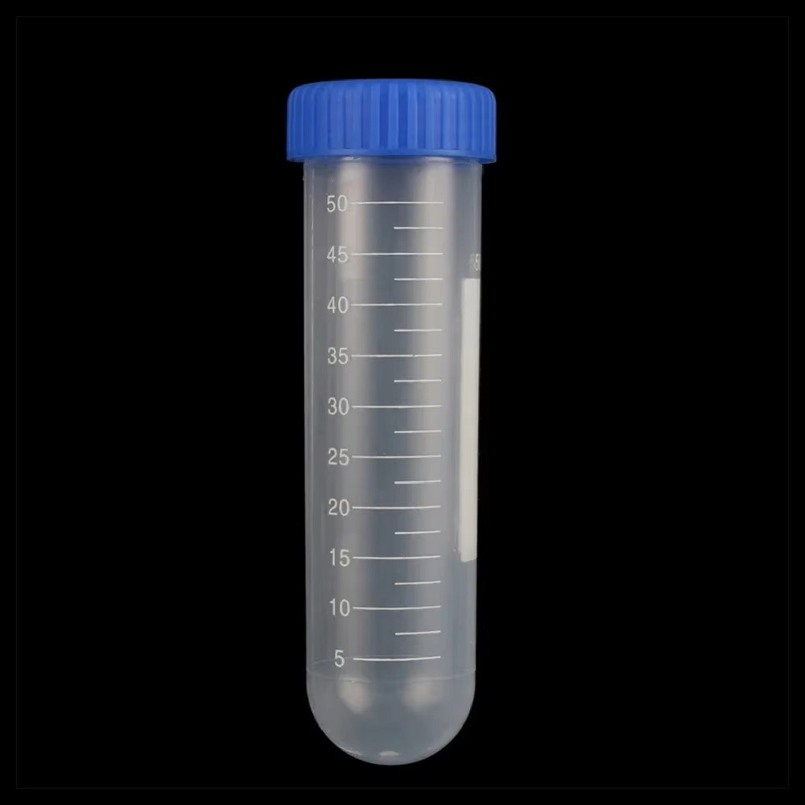 50ml Centrifuge Tubes Screw Cap Flat Round Pointed Bottom Plastic Lab Test Tube