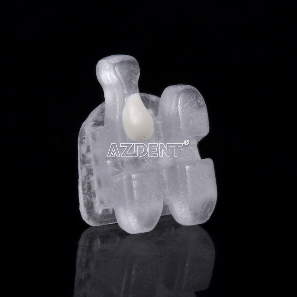 AZDENT Dental Orthodontic Brackets Braces Roth 0.022 Hooks 345 Ceramic /Metal