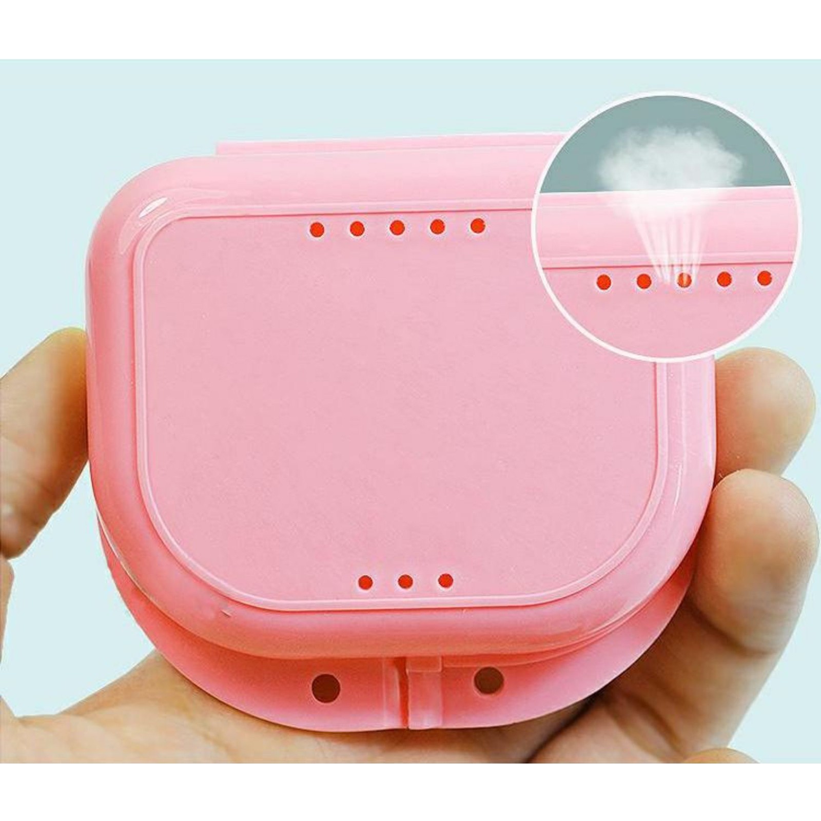 Dental Retainer Case Storage Mouth Guard Box Containers for Invisalign Teeth VIP