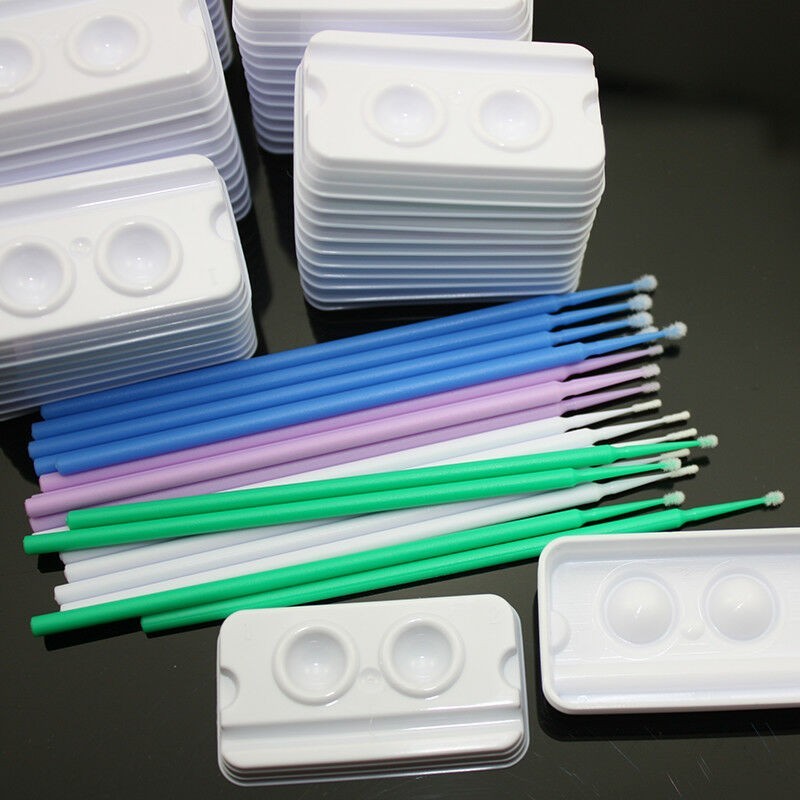 Microbrush Micro Brush Applicator Tips Regular Medium Fine Super Fine Dental