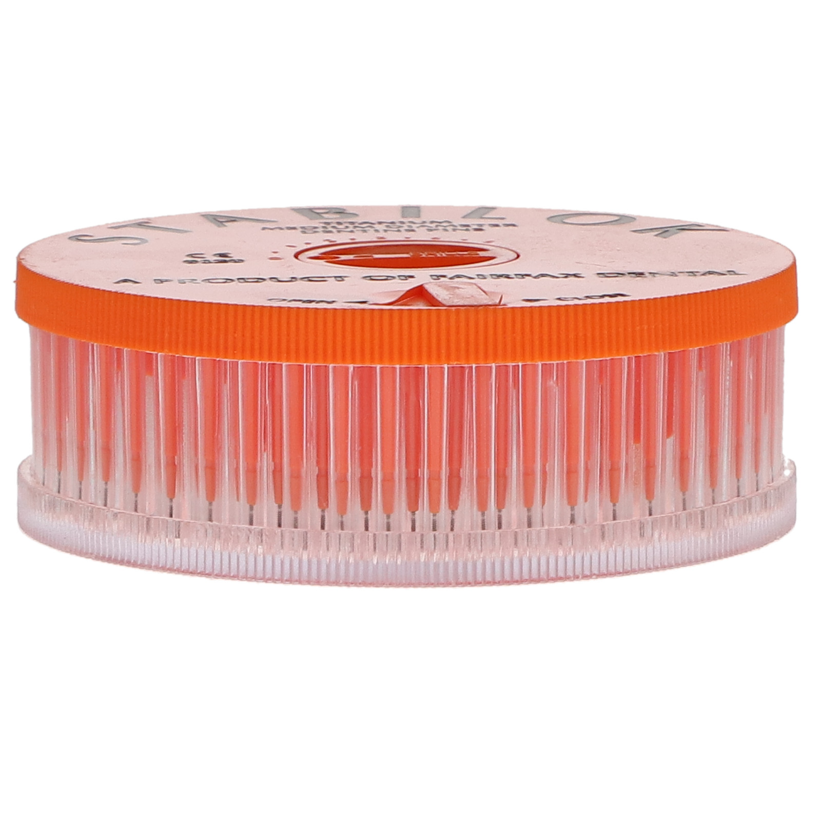 Fairfax Dental 60054 Stabilok Titanium Pins .027″ Orange Economy Kit 100/Pk