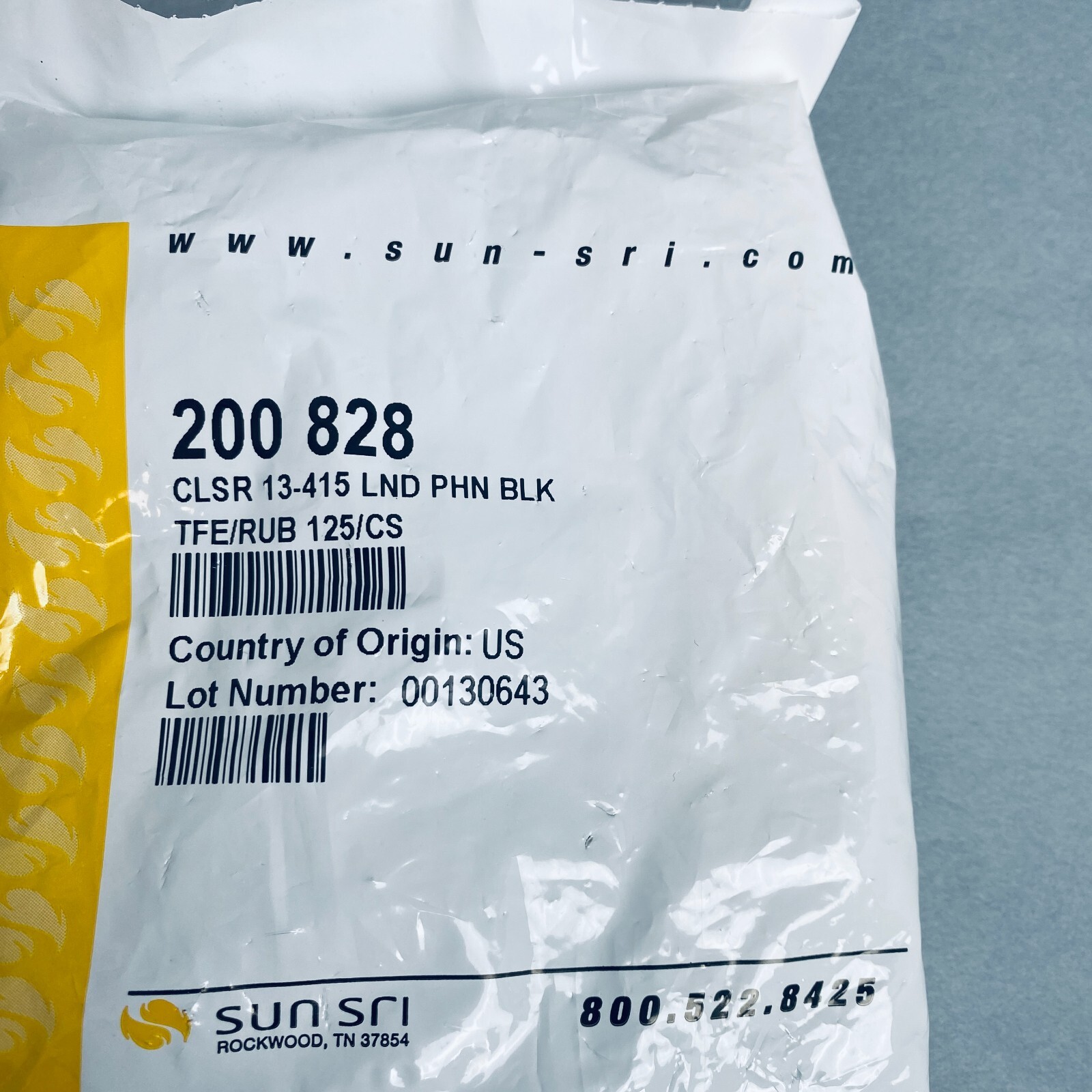 Sun Sri Phenolic Screw Cap 13-415 Thread 5 Packs of 125 Caps – Total of 625 Caps