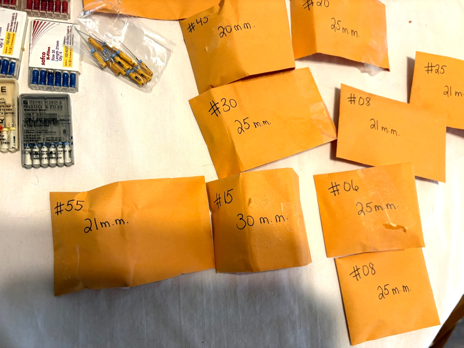 MASSIVE! !Dental Root Canal Endo K-files AND TOOLS LOT