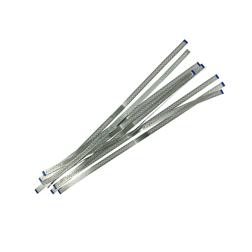 Dental Lab MDT Single-Sided Diamond Finishing Perforated 10 Strips Color-Coded