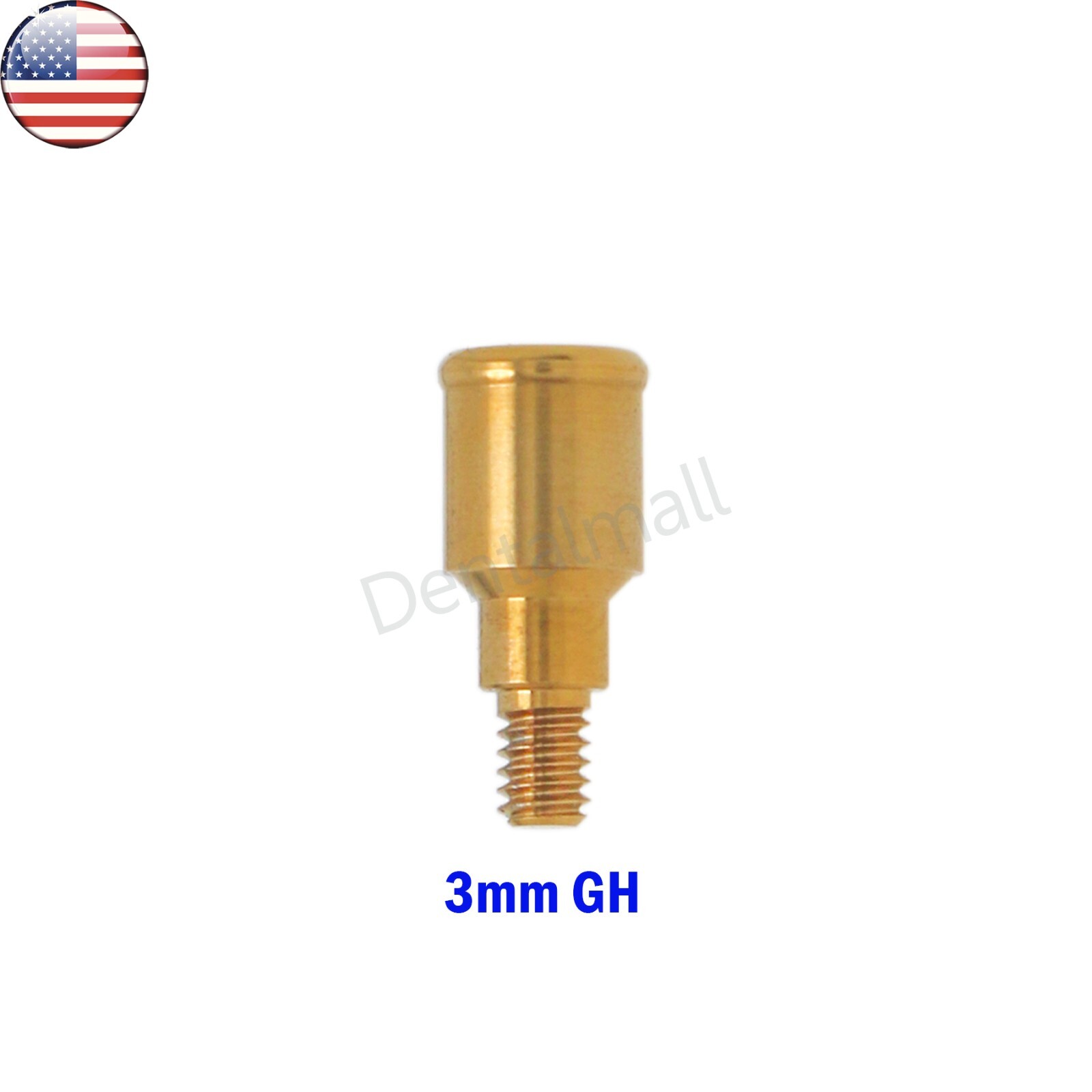 US Dental Abutment fit Adin Cortex Zimmer PAØ3.5mm GH 1-5mm Locator Tool Caps