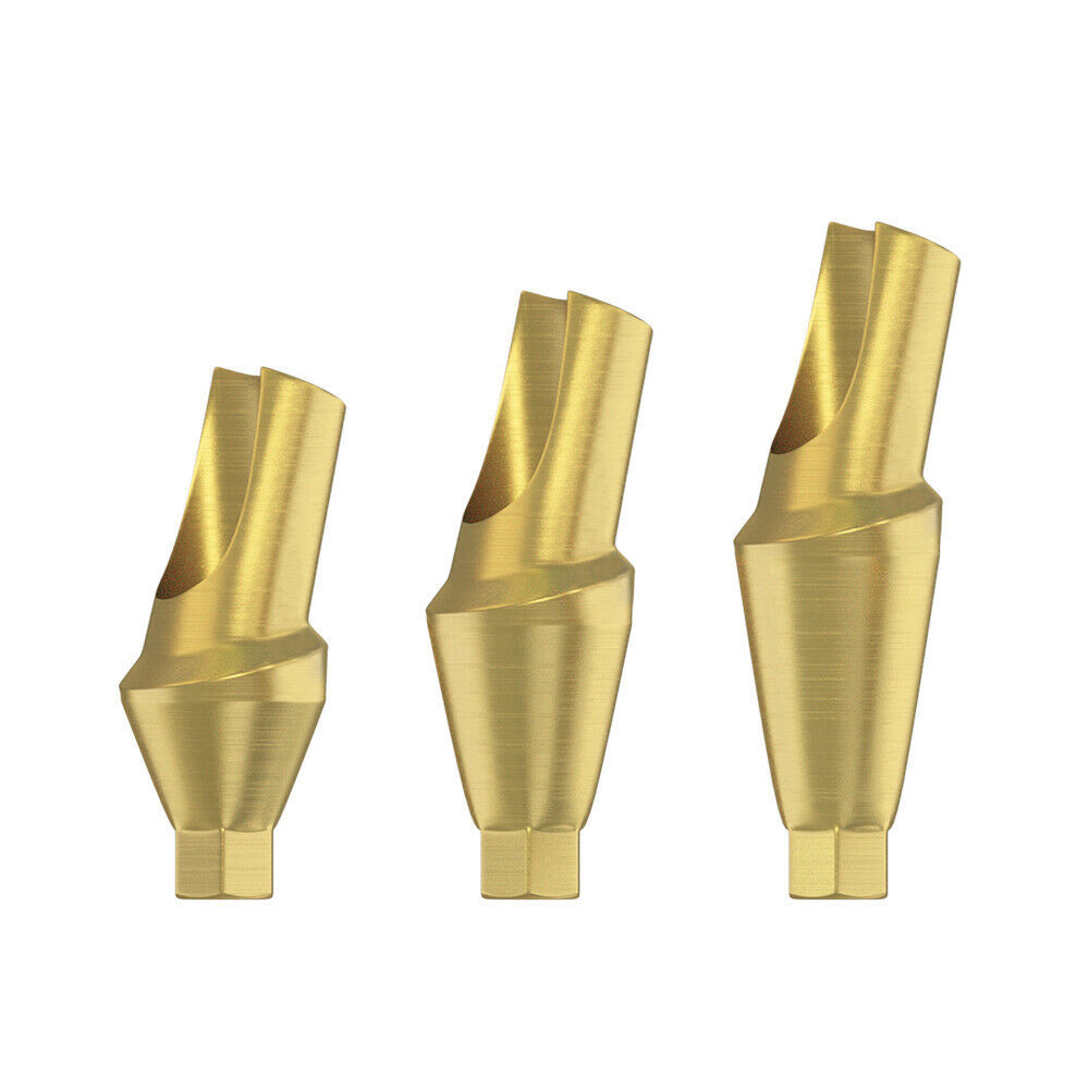 1pcs DSI Abutment Anatomic Angulated 15° Conical Connection NP Ø3.5mm 1.5-4.5mm