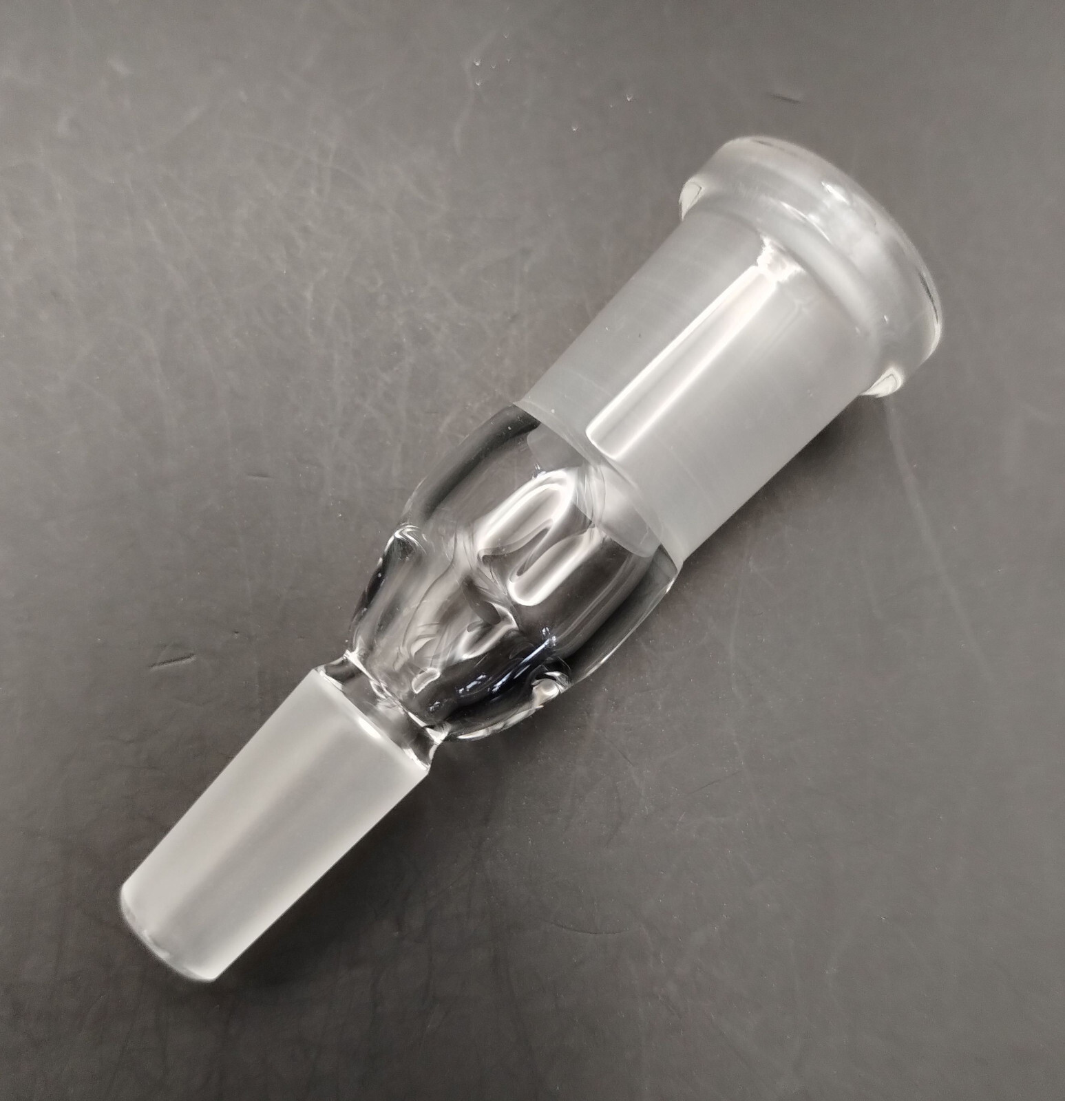 14mm Female – 10mm Male Extension Glass Ground Joint Attachment Adapter GonG