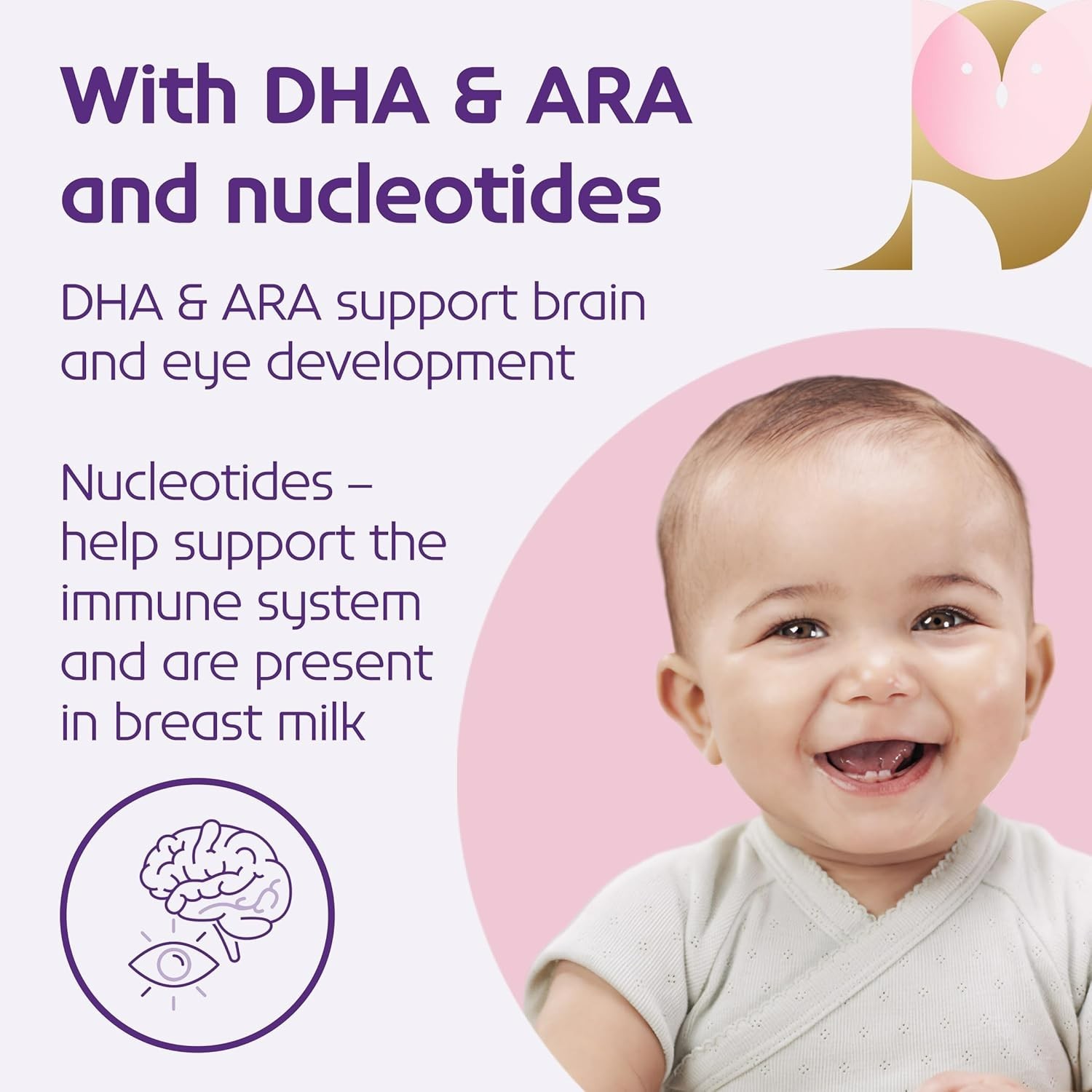 Hypoallergenic, Dairy-free, Amino Acid-Based Baby Formula with Prebiotic Fiber,