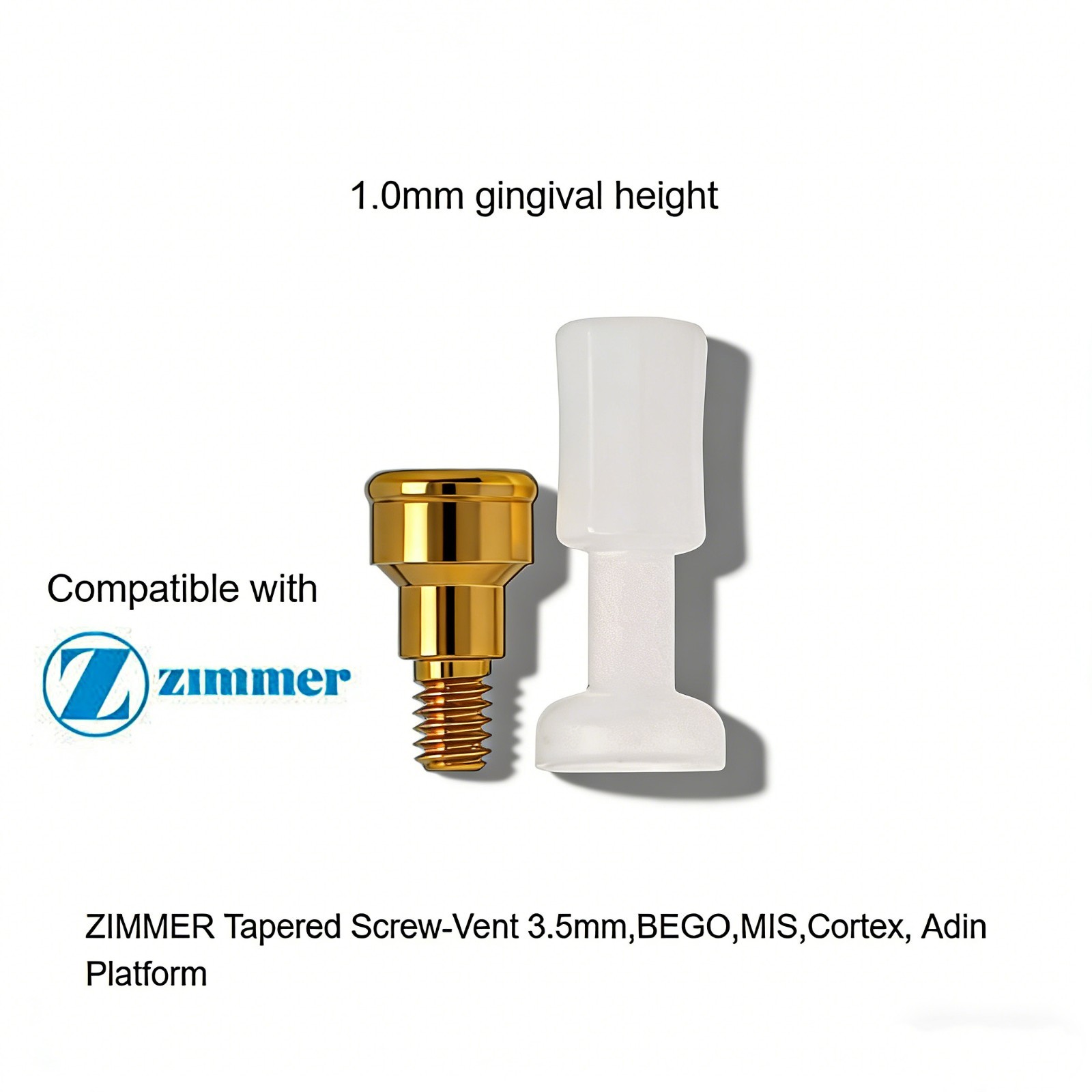 Zest Locator Legacy Classic Anchors for Zimmer TSV 3.5mm Internal Hex Platform