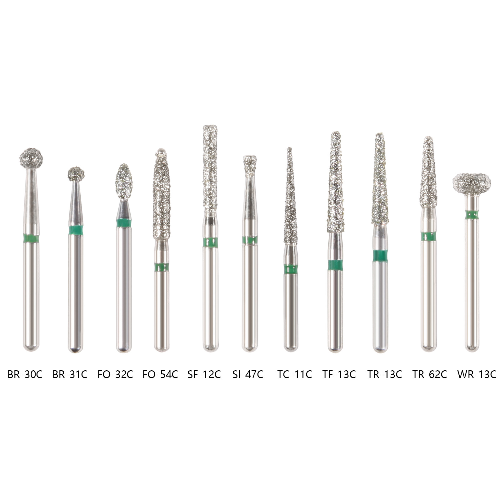 Fresas diamante Dental para agarre fricción pieza de mano de alta FG1.6mm SKYSEA