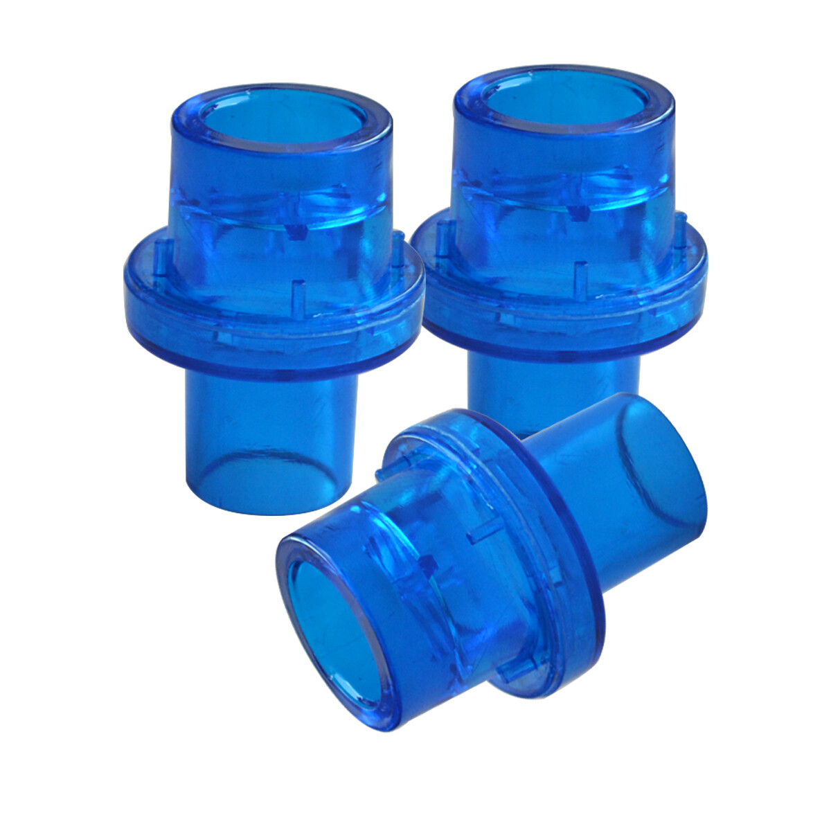 1000pcs/pack Oxygen Inlet One-Way Valve For CPR Pouch Face Shields CPR Training