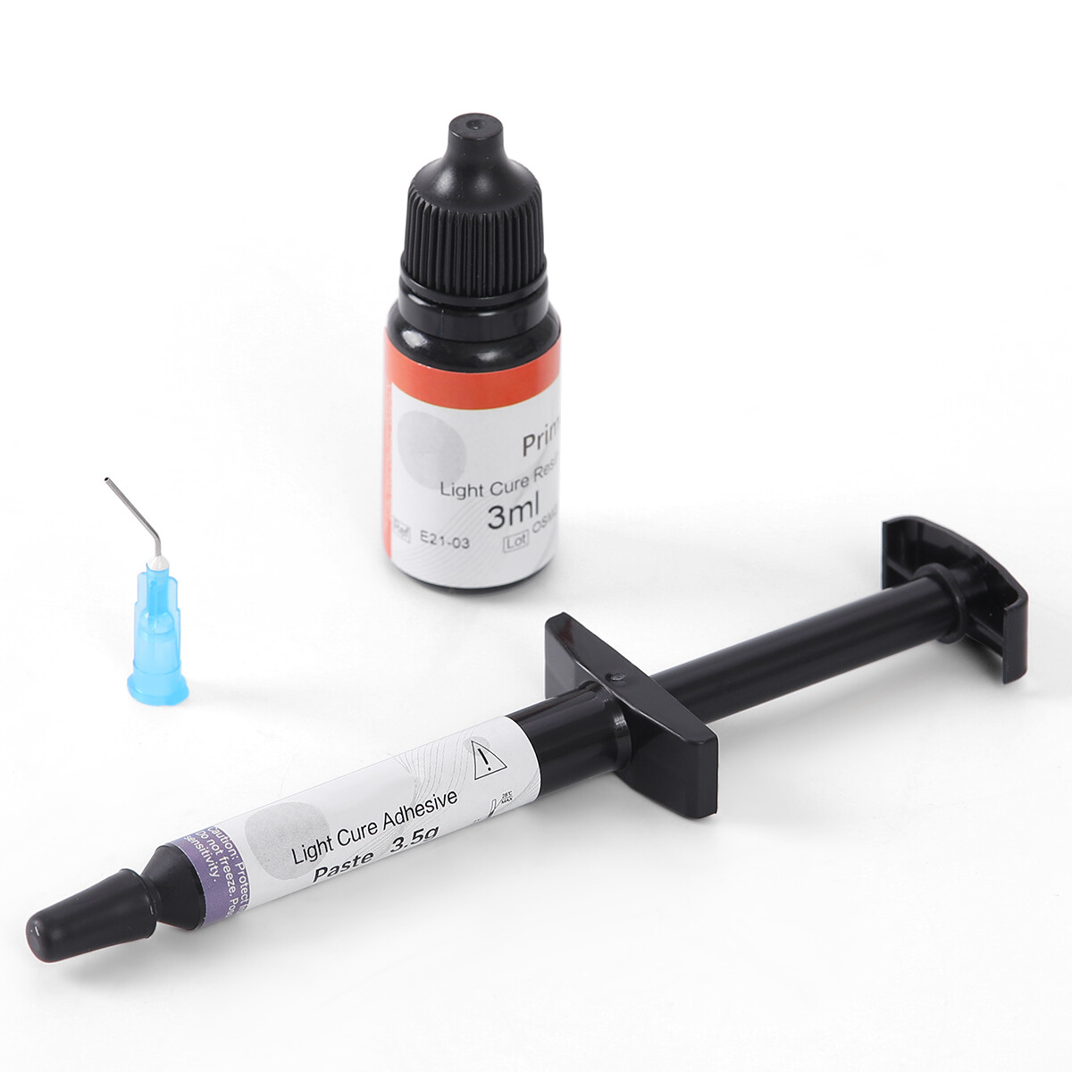 Dental Orthodontic Light Cure Composite Resin Etching Adhesive Etching Gel Set