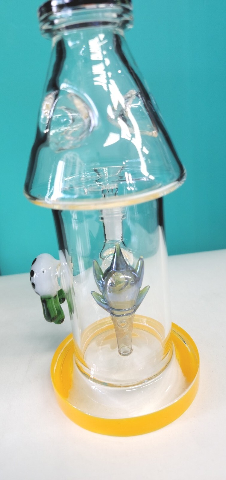 THICK 12.1/2″ Multi Color Bong HEAVY Glass Water Pipe HOOKAH