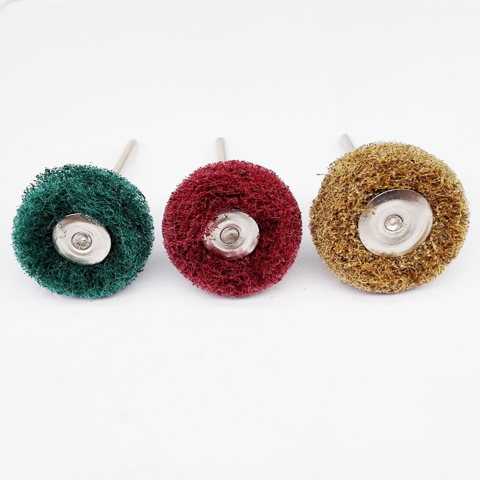 20Pcs Dental Lab Fiber Wheel brush Polishing Polisher Prophy Brushes FG 2.35mm