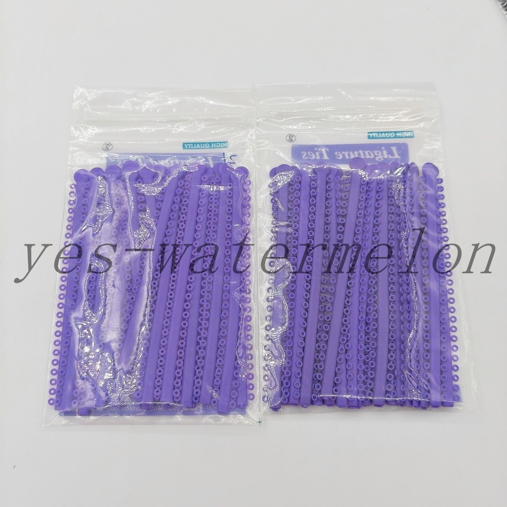 Dental Orthodontics Ligature Ties Elastics Rubber Bands O-ring 1000 Pcs/Bag