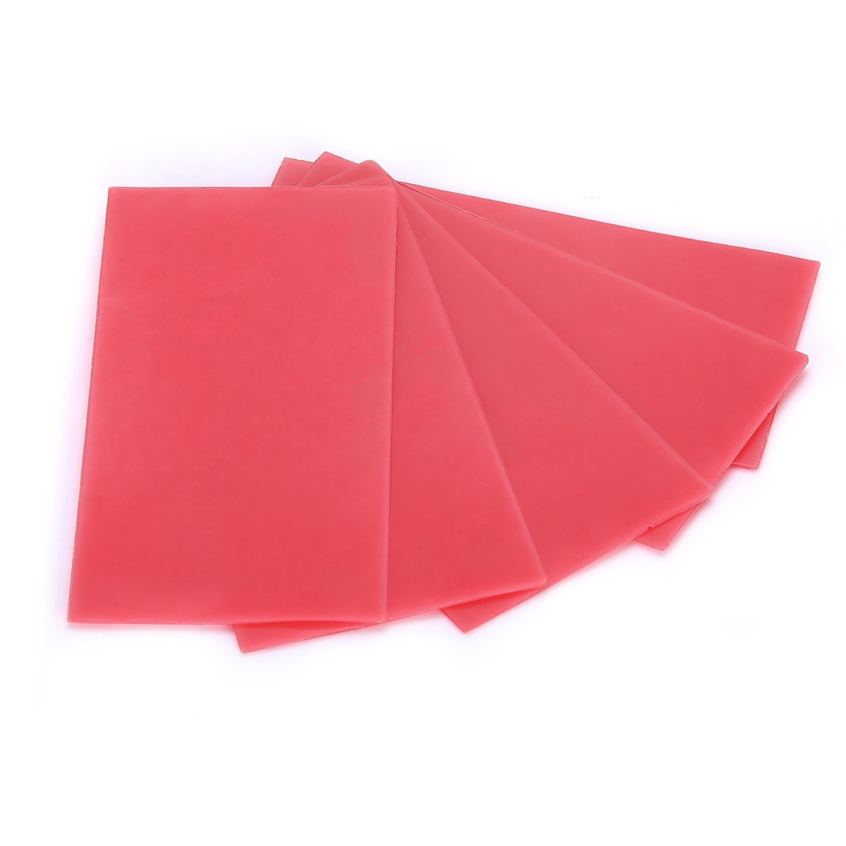 18 Sheets Dental Lab Base Plate Wax Molding Casting Wax Sheet Denture Material