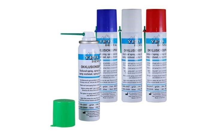 YETI DENTAL OCCLUSAL SPRAY / Indicating Spray Multi Color 75 ML Canister