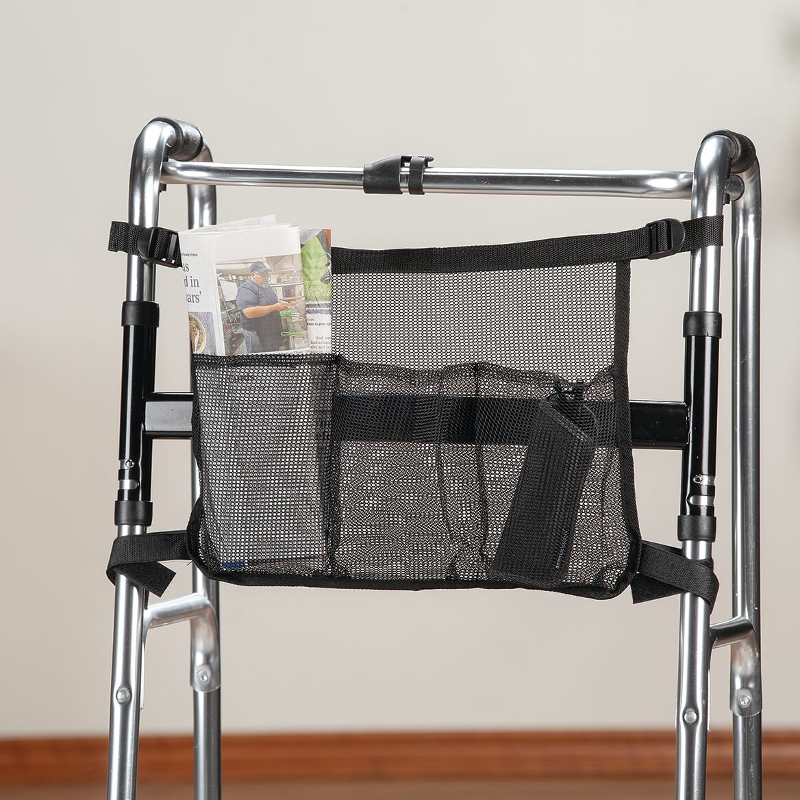 Essentials Mesh Bag, Made of 100% Polyester, Multi Use, Hook and Loop Tab – Meas