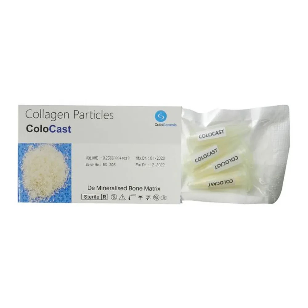 Cologenesis Colocast Bone Graft Coarse 2 CC 700 Microns – COLOC-2 Free Shipping