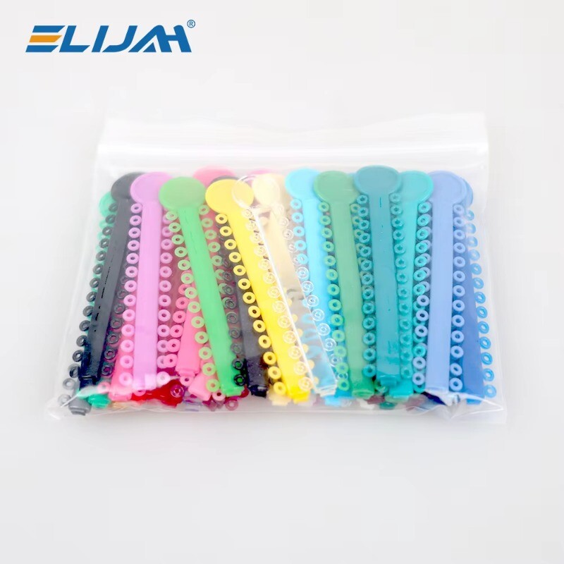 1040Pcs/Pack Dental Orthodontic Ligature Ties Elastic Rubber Bands Braces