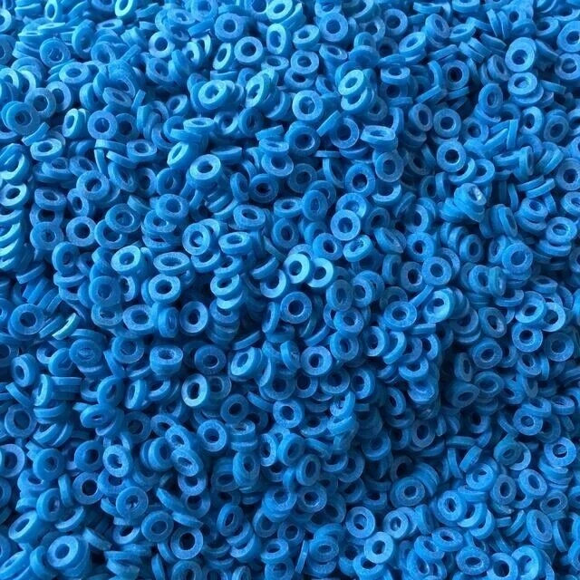 1000 Pcs/Pack Dental Rubber Force Orthodontic Separator Blue Ties Elastic Band