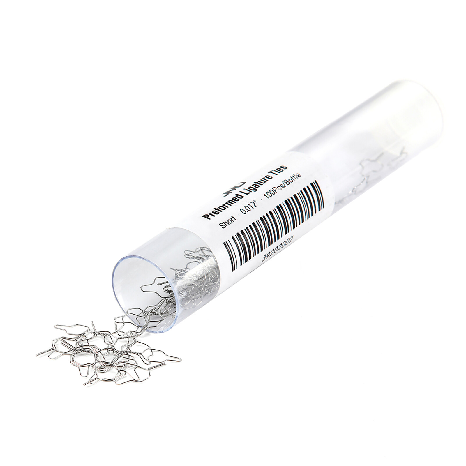 JMU Dental Orthodontic Wire Preformed Ligature Ties Stainless Steel Short 1000pc