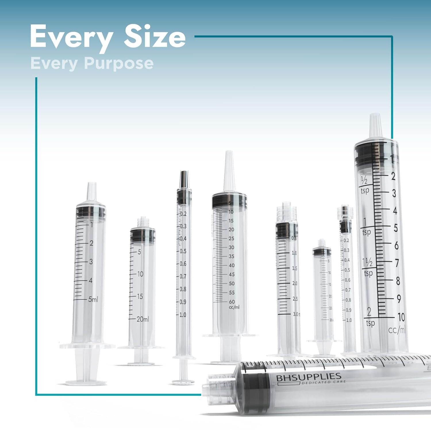 3Ml Luer Slip Tip Syringe – (No Needle) – Sterile, Individually Wrapped – 100 Sy