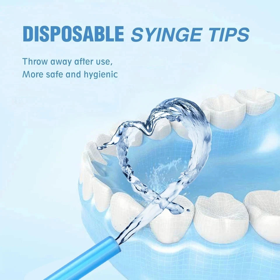 Dental Colorful Disposable 3-Way Air Water Syringe Triple Spray Nozzles Tips