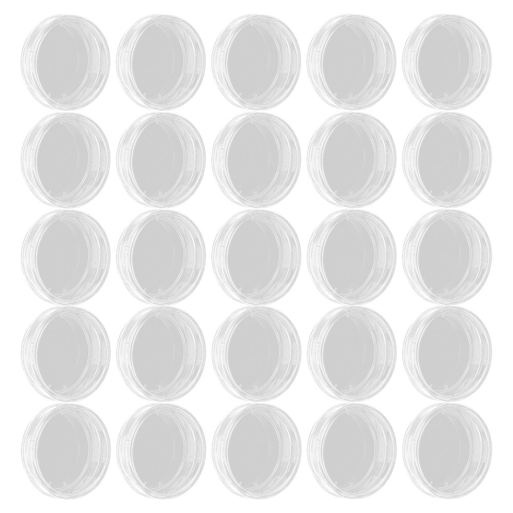 Set of 2 3/5000 Petri Dish Cell Supply Clear Lid