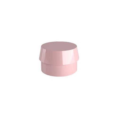 6 Dental Ball Attachment Home Use First Aid Silicone Normal Caps Ø2.5mm Pink