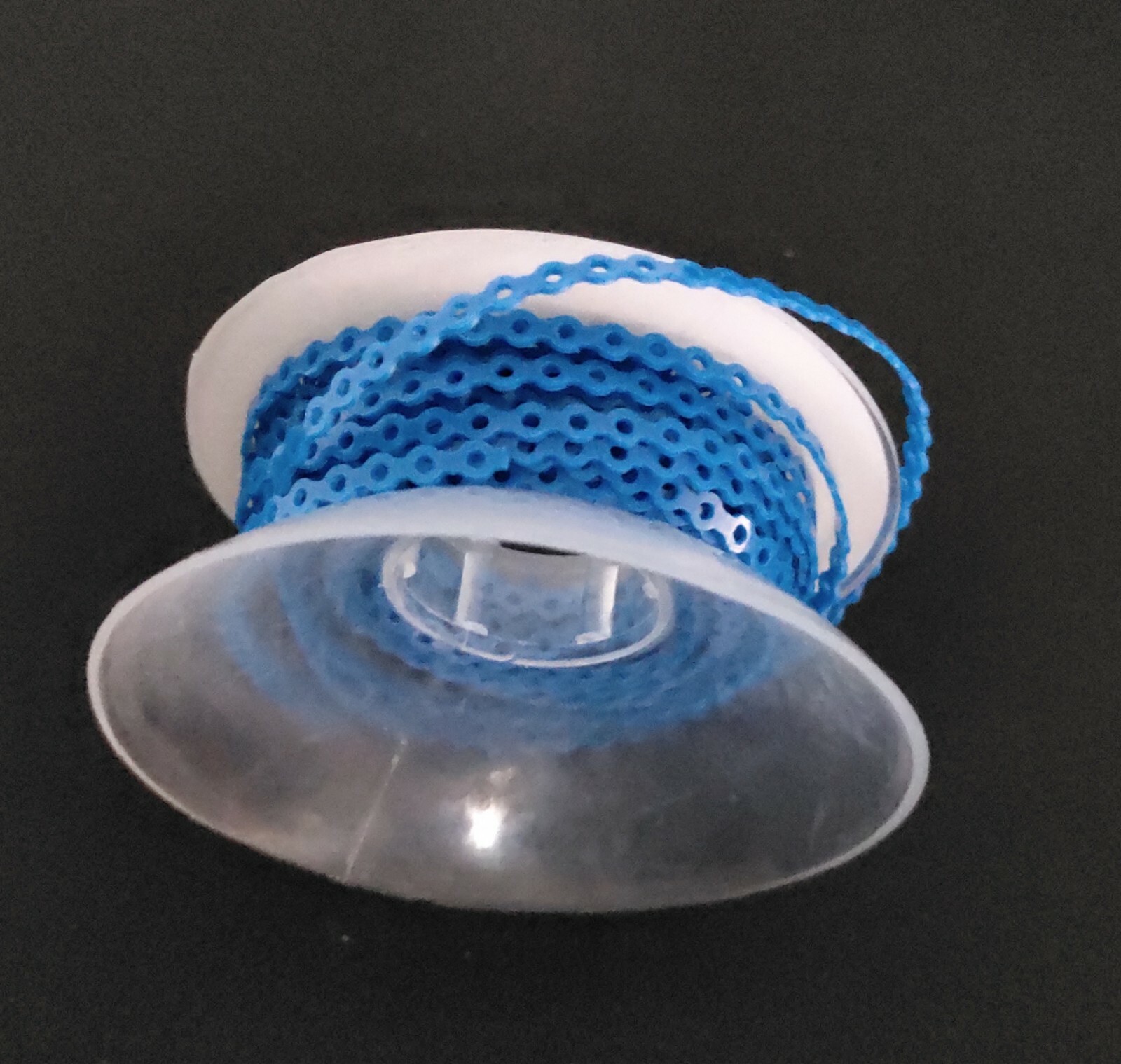 1 Pack Ligature Ties 1008Pcs/Pack &1 Pc Ultra Power Chain 15 Feet Short Blue