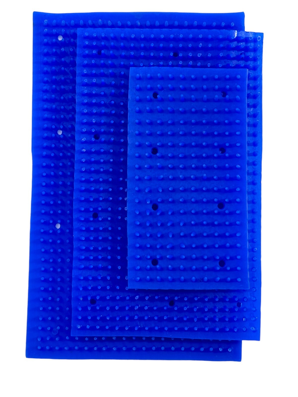 Set of 3 Cuttable silicone pads for sterilization Cassettes Tray Case Box Dental