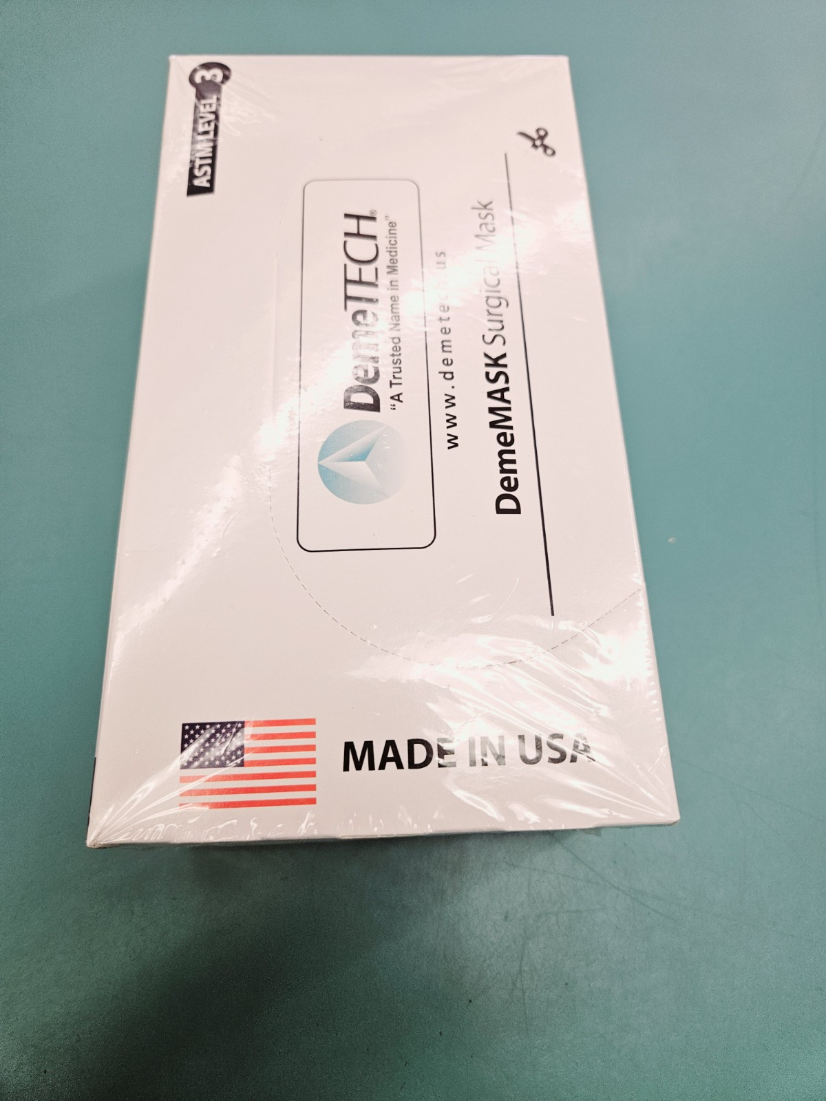 QTY 5-#50 PCS / BOX SURGICAL MASKS (NEW)