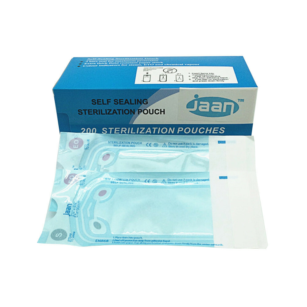 2.25″ x 5″ 200 Bags Dental Medical Self Seal Sterilization Pouches Seals