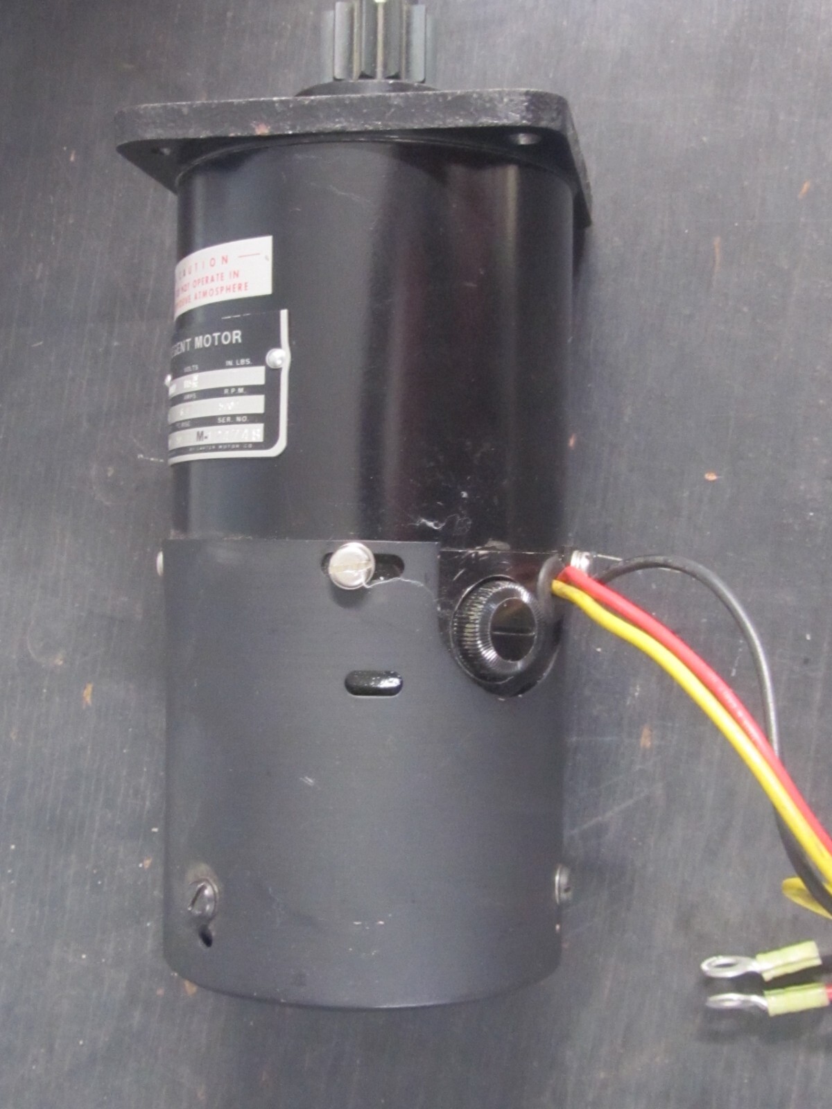 CARTER REGENT MOTOR MUB504LF 115 AC-DC 1/4HP 5000RPM REGENT MOTOR