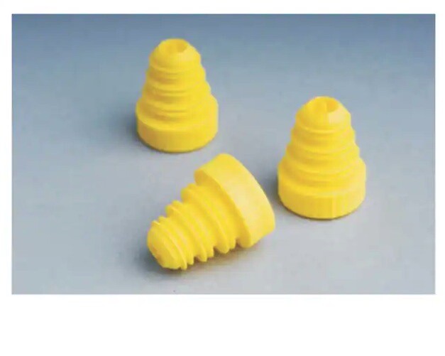 (1000/Cs) THERMO Yellow Universal Test Tube Plug Caps M995135