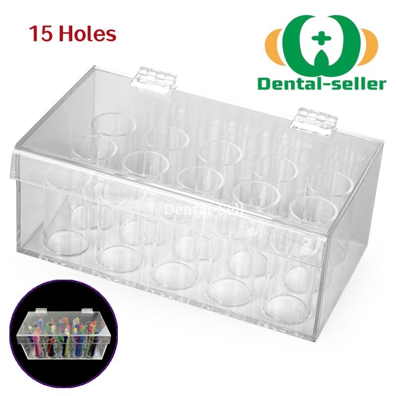 1Pcs Dental Orthodontic Ligature Tie Box Organizer Arcylic Dispenser Storage Box