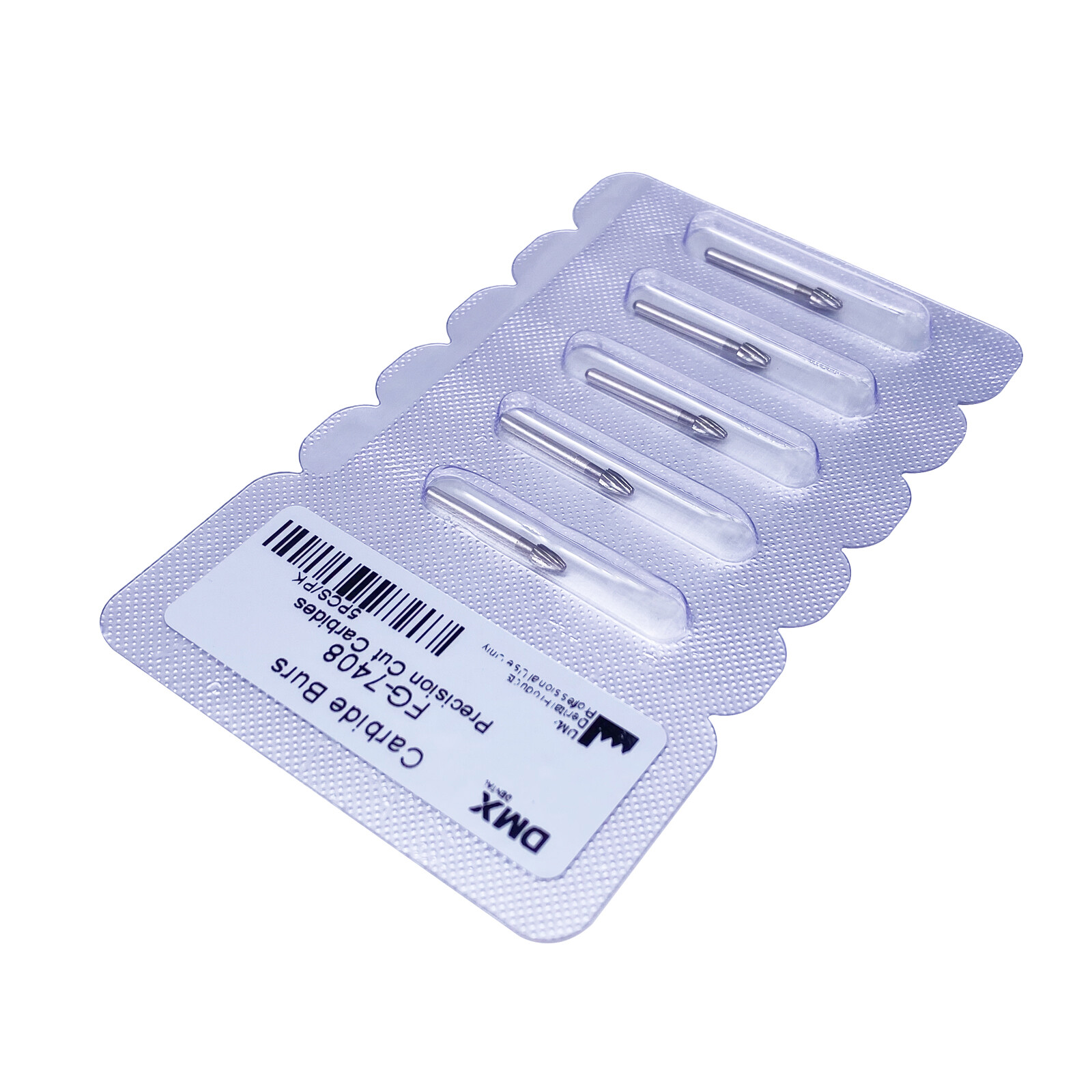 Dental Tungsten Carbide Burs Trimming & Finishing Egg Football FG 7404 7406 7408