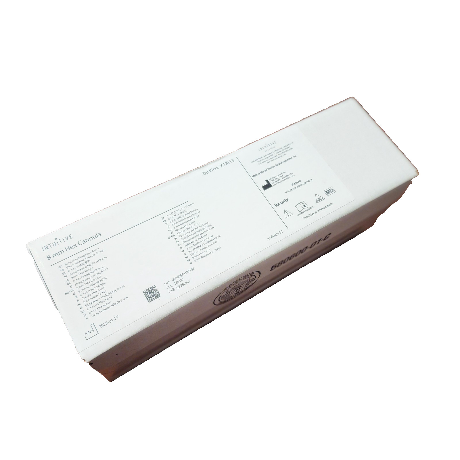 Intuitive Surgical Da Vinci 8mm Hex Cannula REF 470062