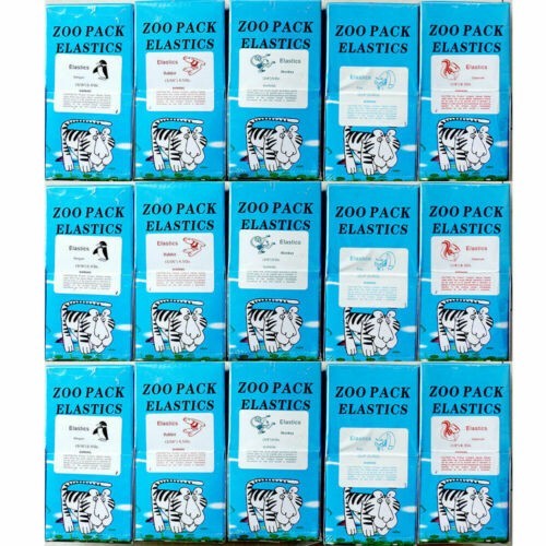 Dental Ligature Ties Rubber Bands 1040 Elastomeric Ortho Elastics 3.5/5.0/6.5oz