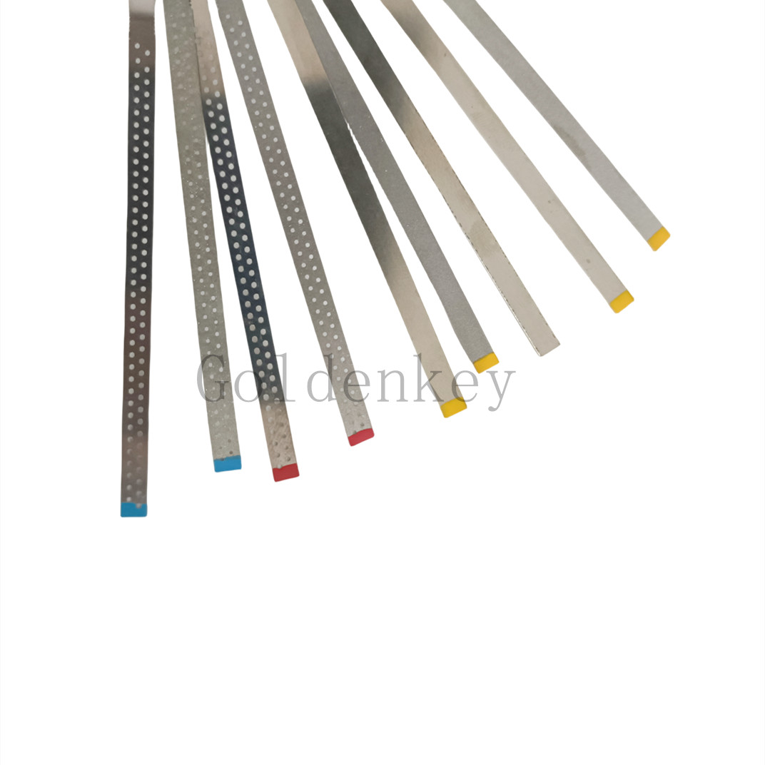 Dental Diamond Polishing Finishing Strip Discs Single/Double Side Polishing Sand