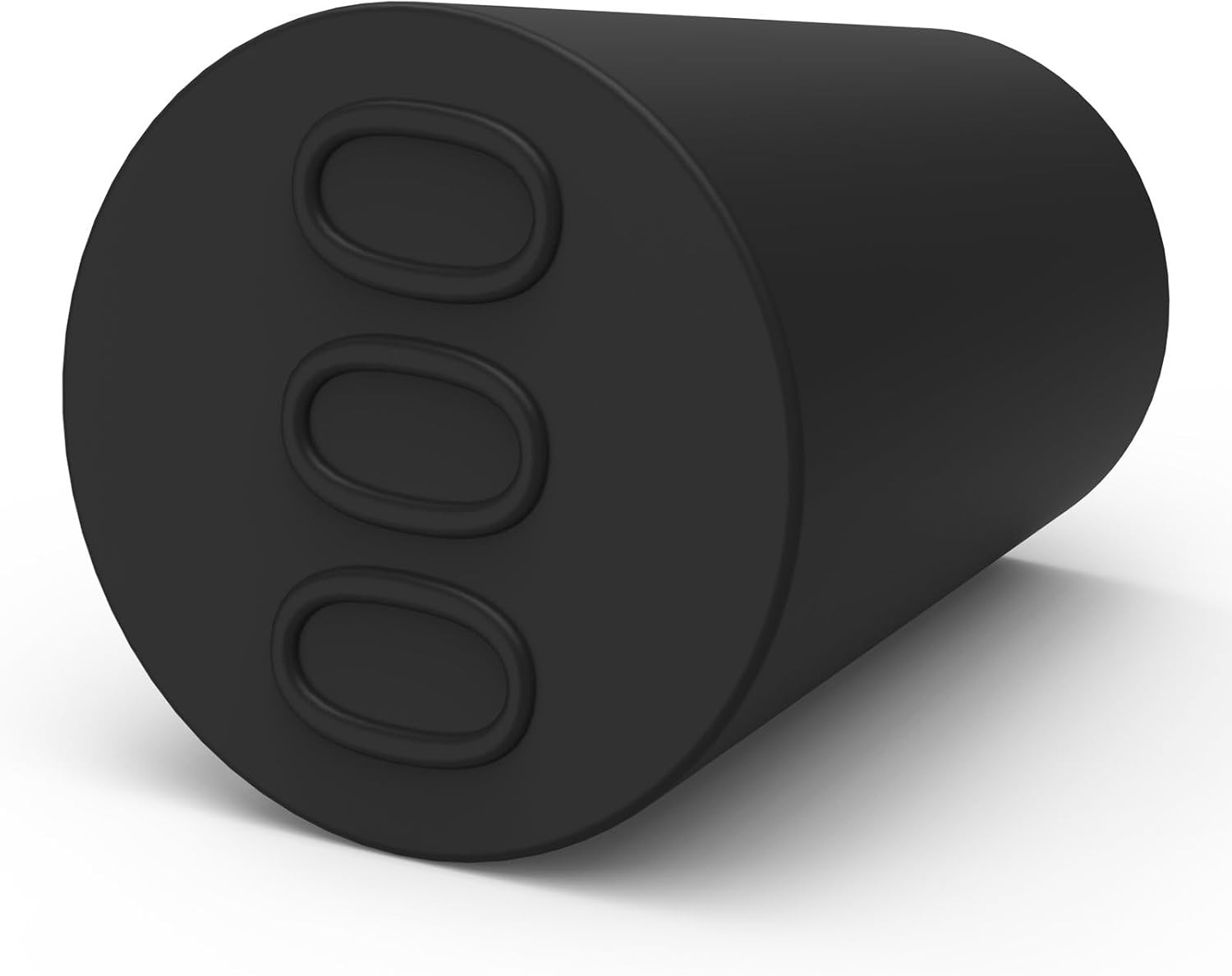 000# Tapered Rubber Stoppers, 10 pcs Black Solid Plugs, Size: 0.35″ Bottle, 0.51
