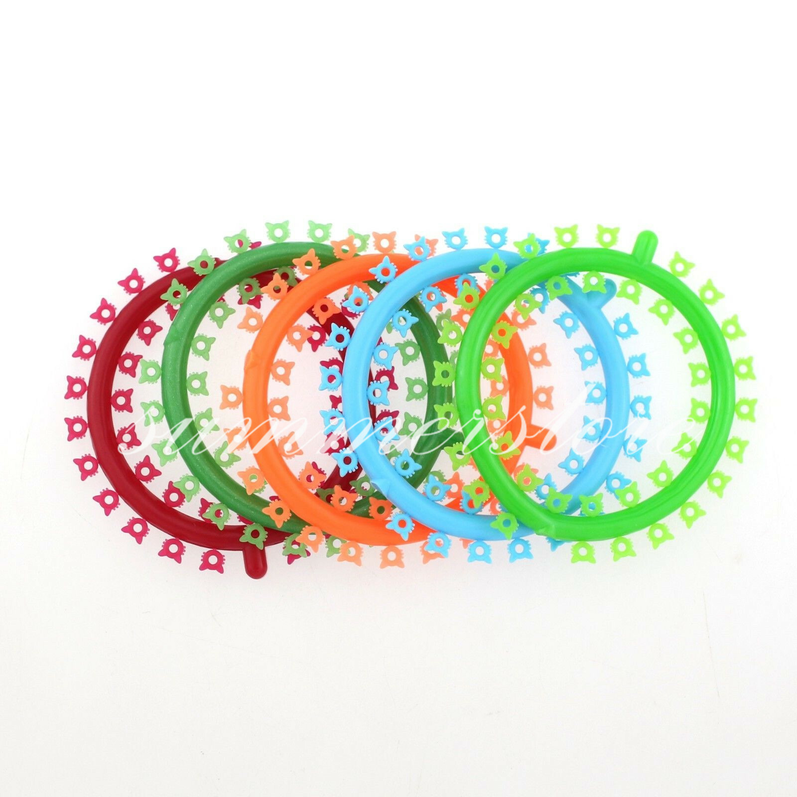 1000 Pcs/Pack Dental Ortho Elastic Rubber Cartoon Ligature Ties Kitty Colorful