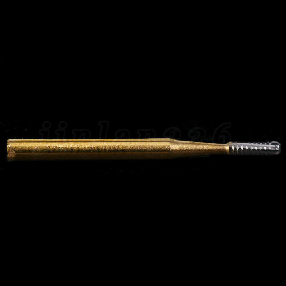 10 Pcs FG-1957 High Speed Dental Tungsten Steel Carbide Crown Metal Cutting Burs