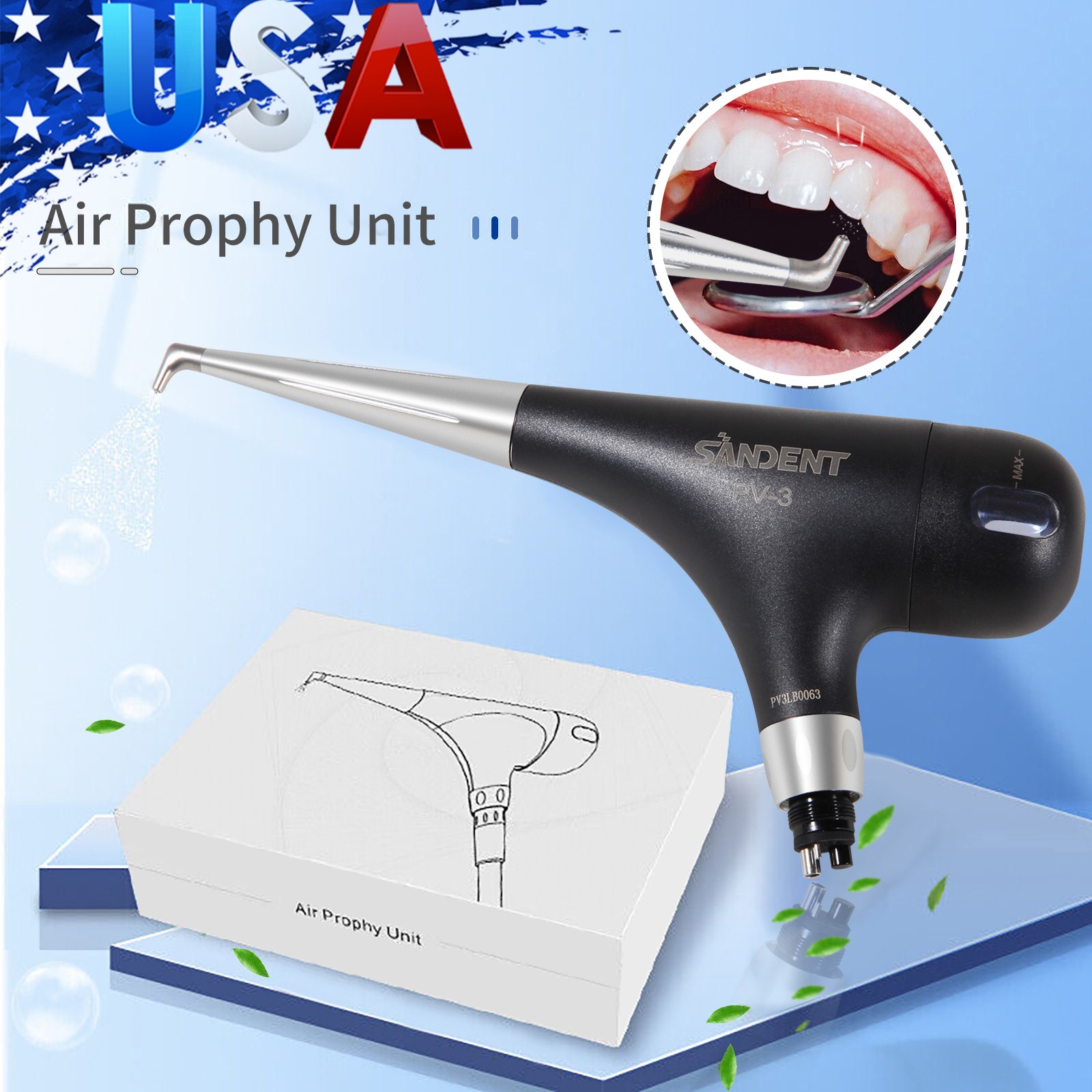 Dental Electric Micro Motor Polishing Handpiece Fit Marathon 35K RPM Handle Lab