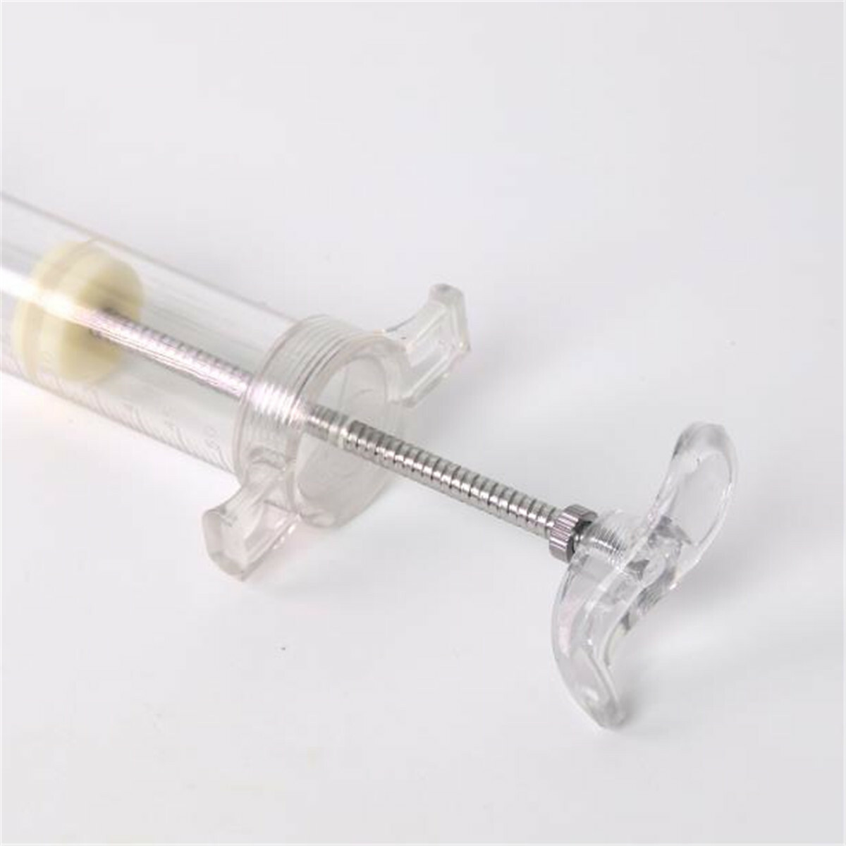 1/2/3/4 set 20/50/100ml Reusable Veterinary Syringe for Livestock Supply Tool US
